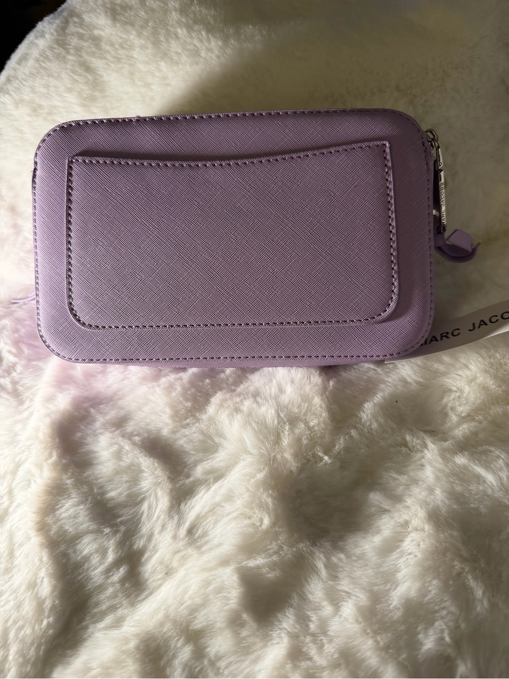 Marc Jacobs Lilac Leather Crossbody Camera Bag with Coin Pouch - Picture 9 of 9
